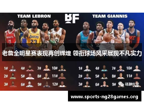 老詹全明星赛表现再创辉煌 领衔球场风采展现不凡实力 老詹全明星赛表现再创辉煌 领衔球场风采展现不凡实力